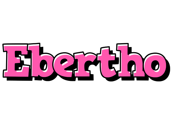 Ebertho girlish logo