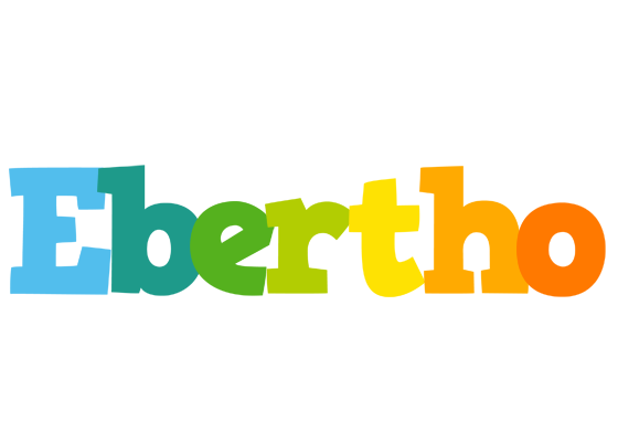 Ebertho rainbows logo