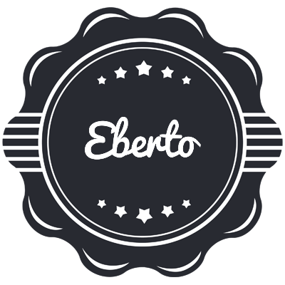 Eberto badge logo