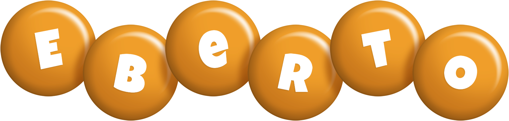 Eberto candy-orange logo