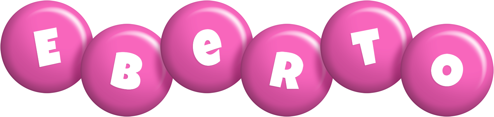 Eberto candy-pink logo