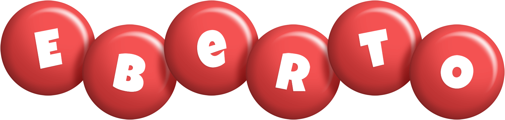 Eberto candy-red logo
