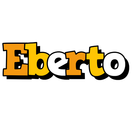 Eberto cartoon logo