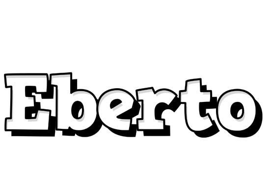 Eberto snowing logo