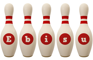 Ebisu bowling-pin logo