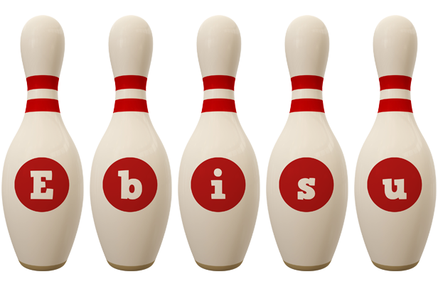 Ebisu bowling-pin logo