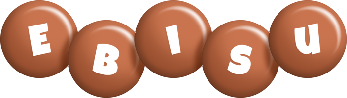 Ebisu candy-brown logo