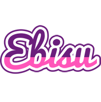 Ebisu cheerful logo