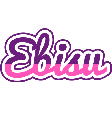 Ebisu cheerful logo