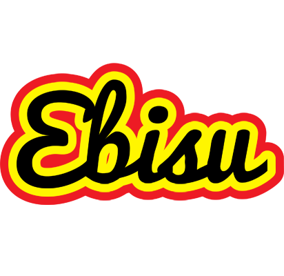 Ebisu flaming logo