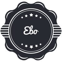 Ebo badge logo