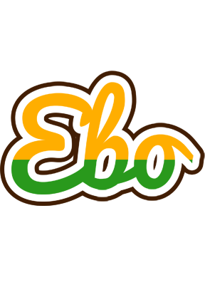 Ebo banana logo
