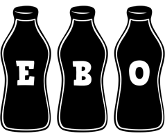 Ebo bottle logo