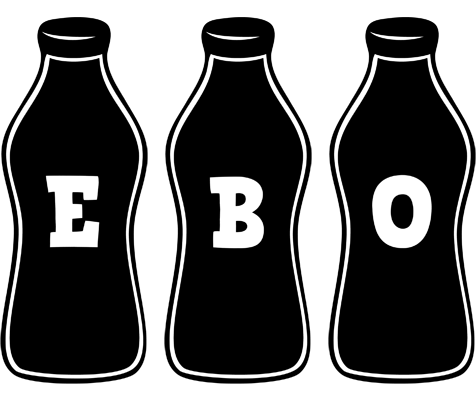 Ebo bottle logo