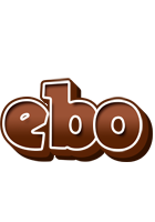 Ebo brownie logo