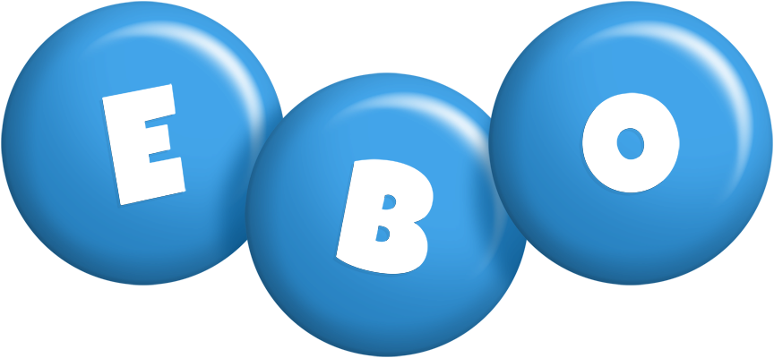 Ebo candy-blue logo