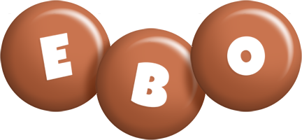 Ebo candy-brown logo