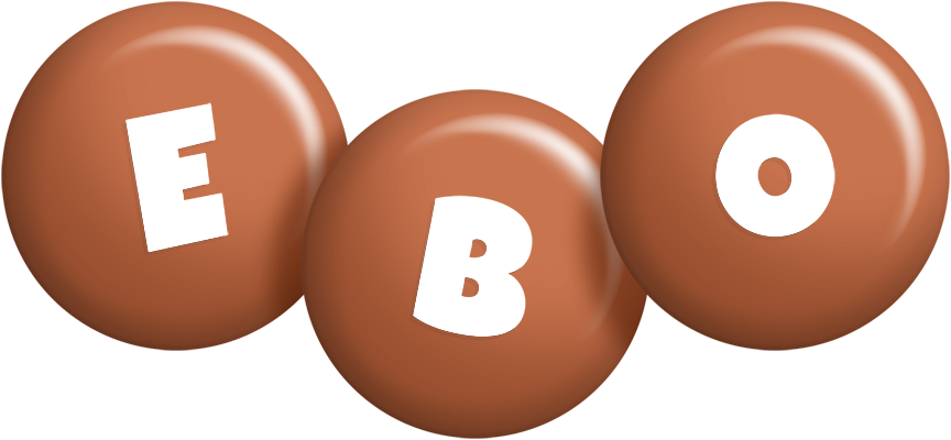 Ebo candy-brown logo
