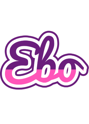 Ebo cheerful logo