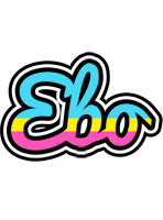 Ebo circus logo