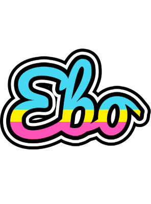 Ebo circus logo