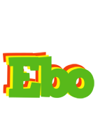 Ebo crocodile logo