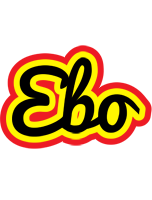 Ebo flaming logo