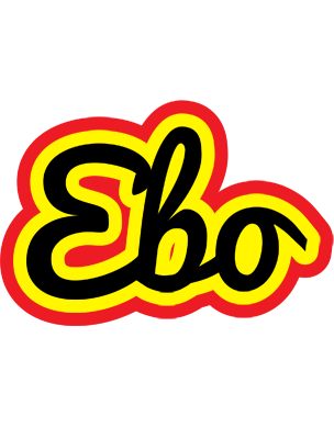 Ebo flaming logo