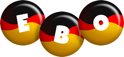 Ebo german logo