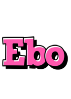 Ebo girlish logo