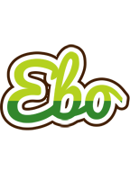 Ebo golfing logo