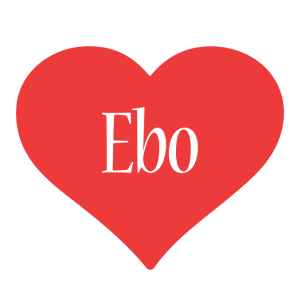 Ebo love logo