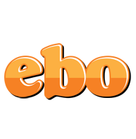 Ebo orange logo