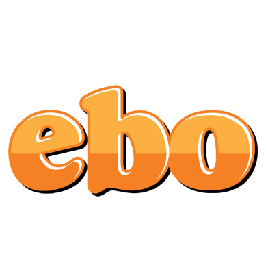 Ebo orange logo