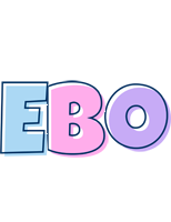 Ebo pastel logo