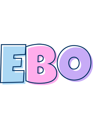 Ebo pastel logo
