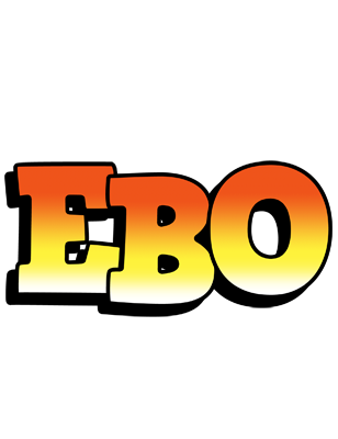 Ebo sunset logo