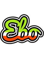 Ebo superfun logo