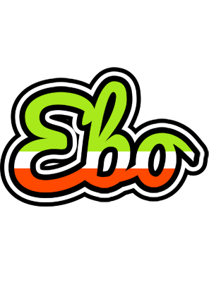 Ebo superfun logo