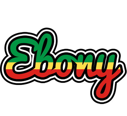 Ebony african logo