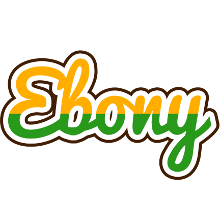 Ebony banana logo