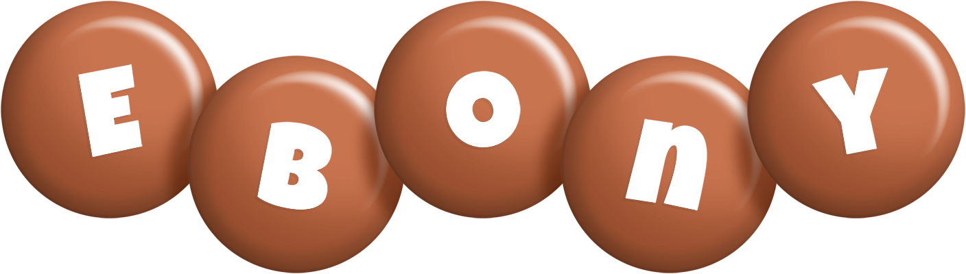 Ebony candy-brown logo
