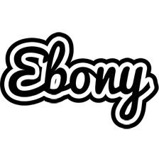 Ebony chess logo