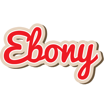 Ebony chocolate logo