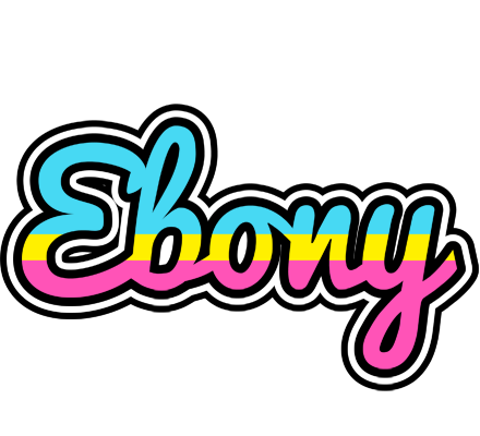 Ebony circus logo