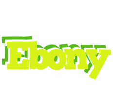 Ebony citrus logo