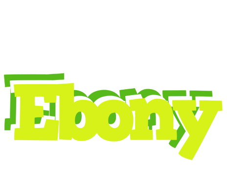 Ebony citrus logo