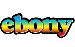 Ebony color logo