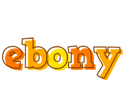 Ebony desert logo