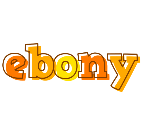 Ebony desert logo